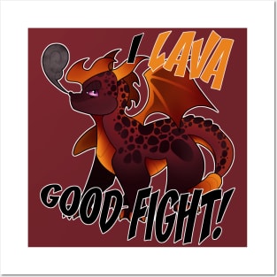 Lava Good Fight! Posters and Art